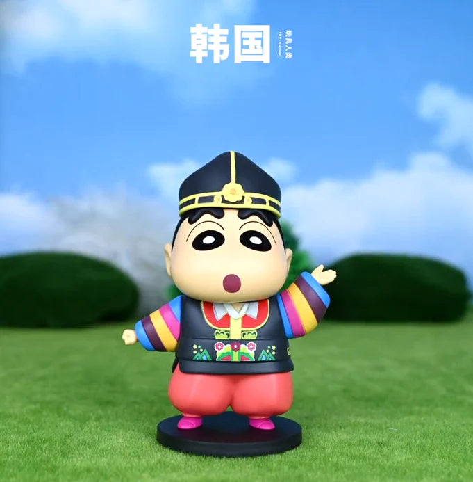 Crayon Shin Chan Travel Around the World 3 Series Blind Box (Box of 8)