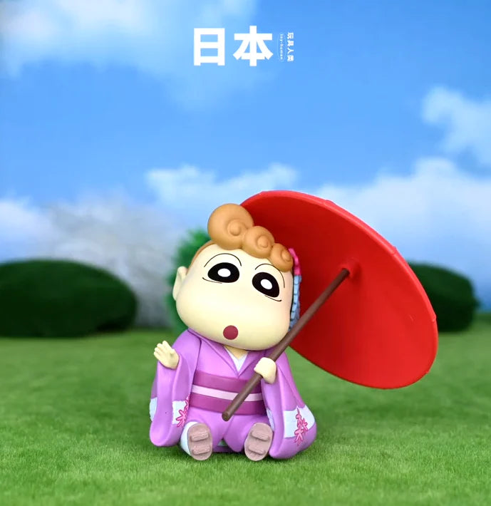 Crayon Shin Chan Travel Around the World 3 Series Blind Box (Box of 8)