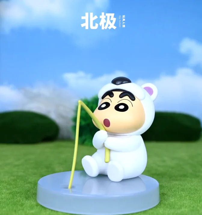 Crayon Shin Chan Travel Around the World 3 Series Blind Box (Box of 8)
