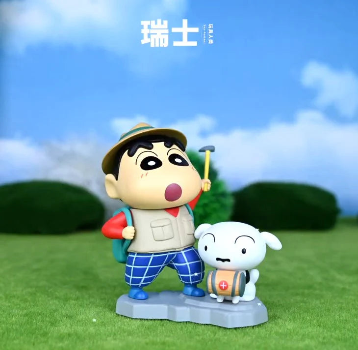 Crayon Shin Chan Travel Around the World 3 Series Blind Box (Box of 8)