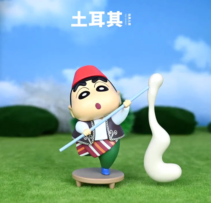 Crayon Shin Chan Travel Around the World 3 Series Blind Box (Box of 8)