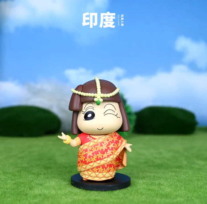 Crayon Shin Chan Travel Around the World 3 Series Blind Box (Box of 8)