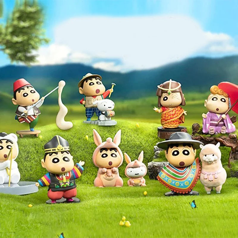 Crayon Shin Chan Travel Around the World 3 Series Blind Box (Box of 8)