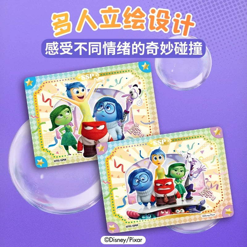 Inside Out 2-Growth Diary Collectible Cards (Box of 10)