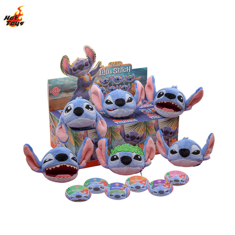 Disney Sticth Cosbi Plush Coin Bag Blind Box (Box of 6)
