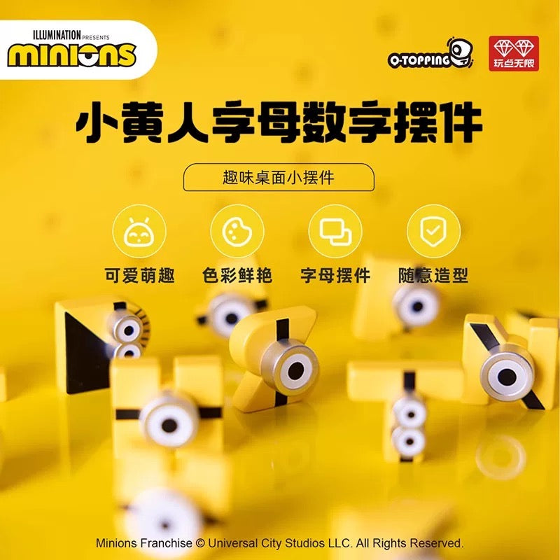 Minions Mini Jenna Letter and Number Series Blind Box (Box of 12)