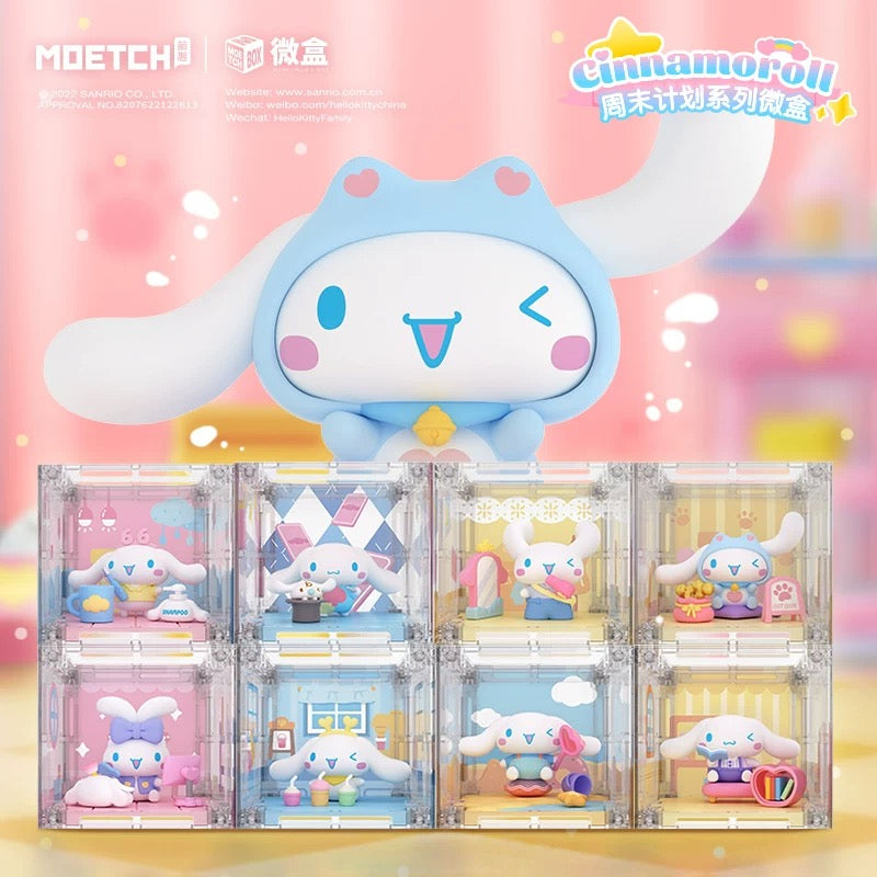 Cinnamoroll Weekend Plan Series of Mini Box (Box of 8)