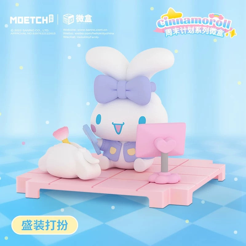 Cinnamoroll Weekend Plan Series of Mini Box (Box of 8)