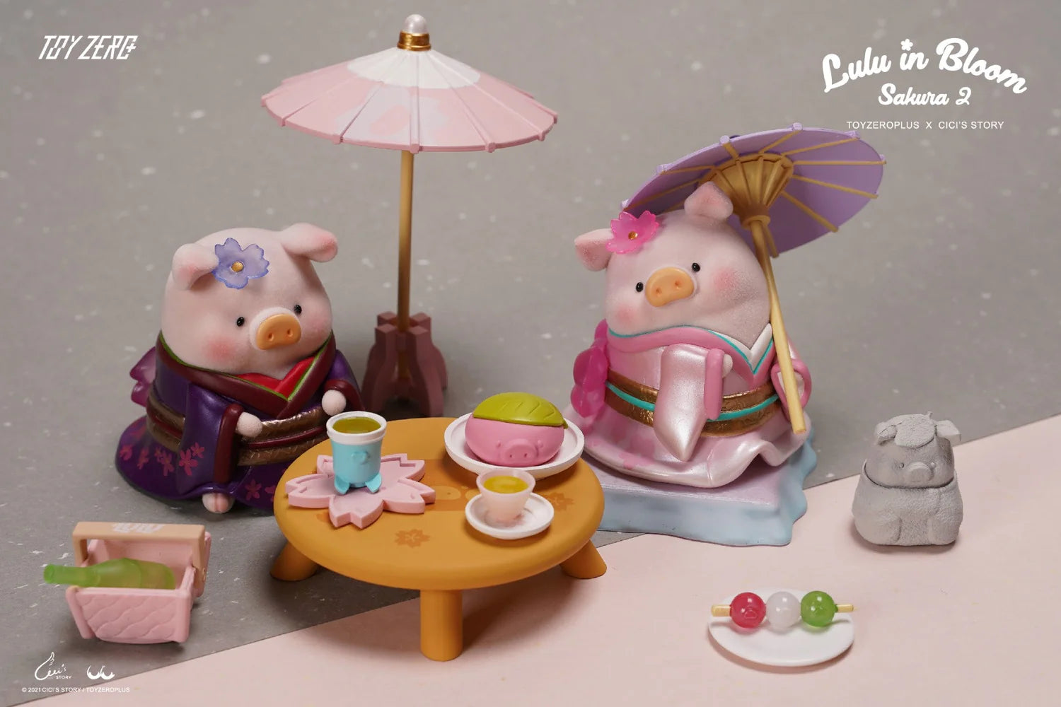 [PRE-ORDER] Lulu The Piggy-Lulu In Bloom Sakura 2 Series Blind Box (Box of 6)