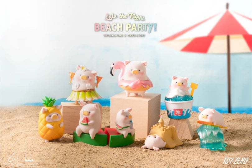 [PRE-ORDER] Lulu The Piggy-Beach Party Series Blind Box (Box of 8)