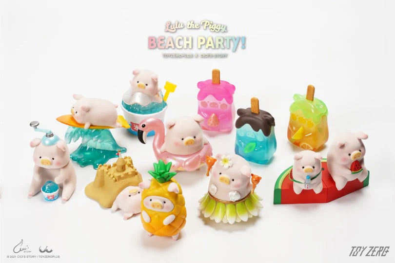 [PRE-ORDER] Lulu The Piggy-Beach Party Series Blind Box (Box of 8)