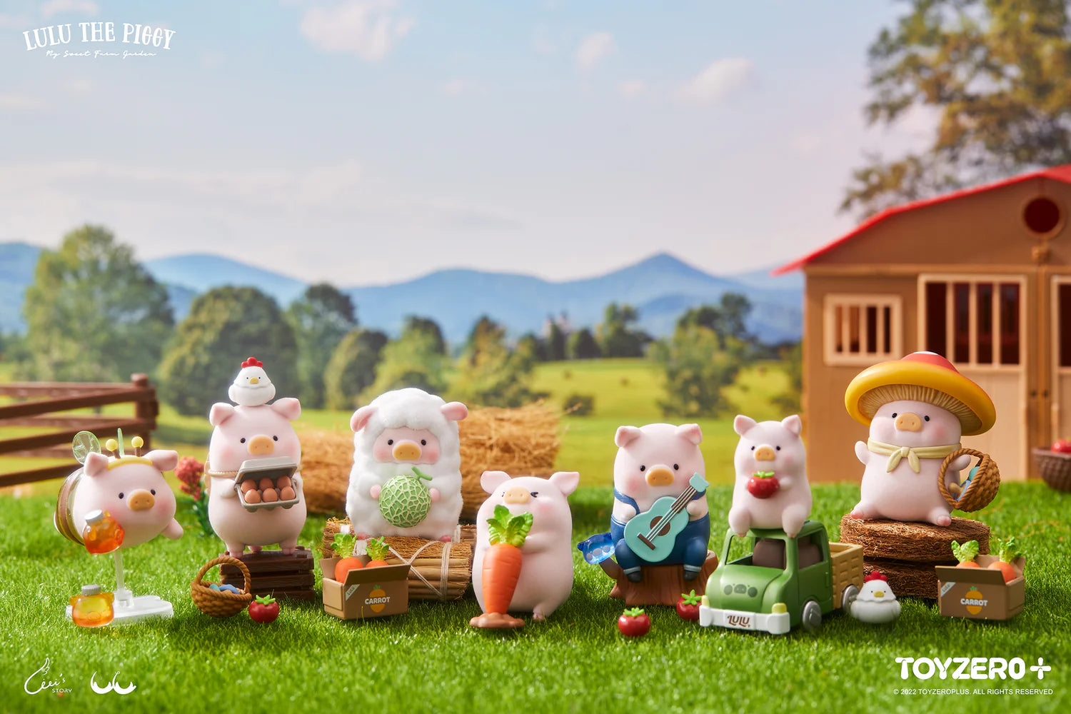 [PRE-ORDER] Lulu The Piggy My Sweet Farm Garden Series (Box of 6)