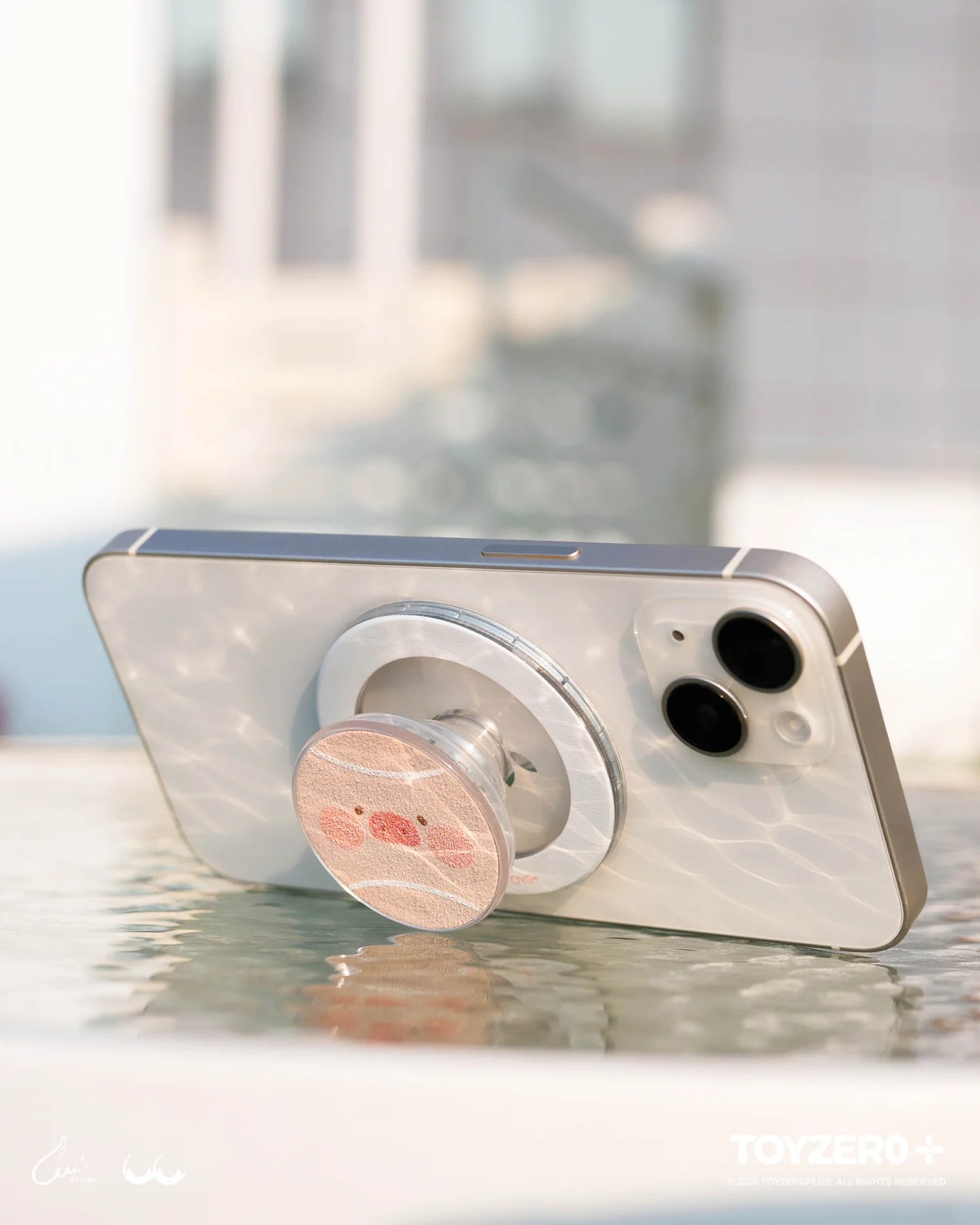 Lulu The Piggy Tennis Series-Mobile Grip Stand