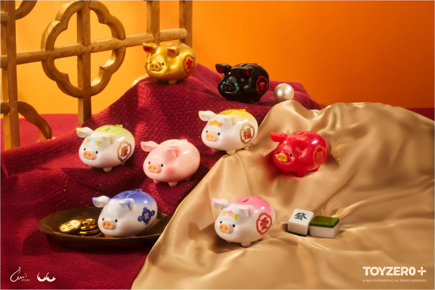 [PRE-ORDER] Lulu The Piggy-Lucky Fortune Piggy Blind Box (Box of 6)