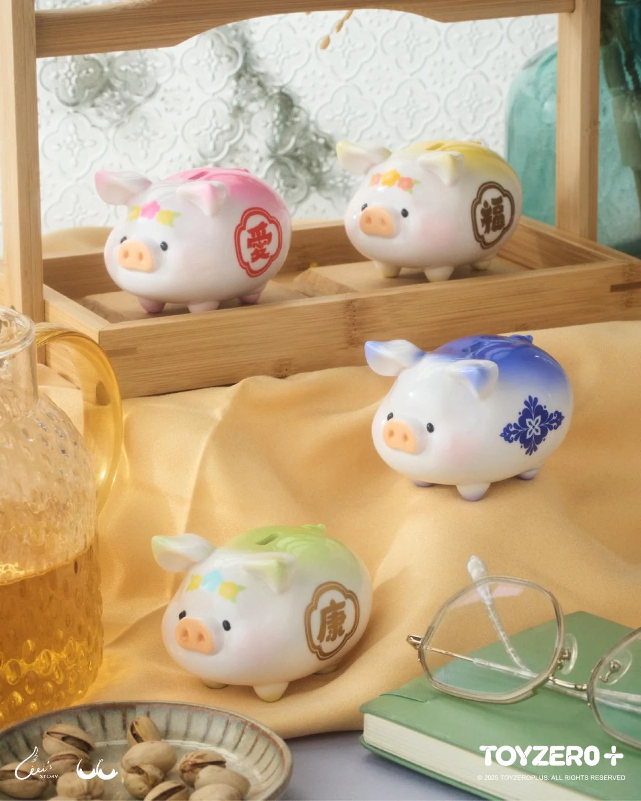 [PRE-ORDER] Lulu The Piggy-Lucky Fortune Piggy Blind Box (Box of 6)