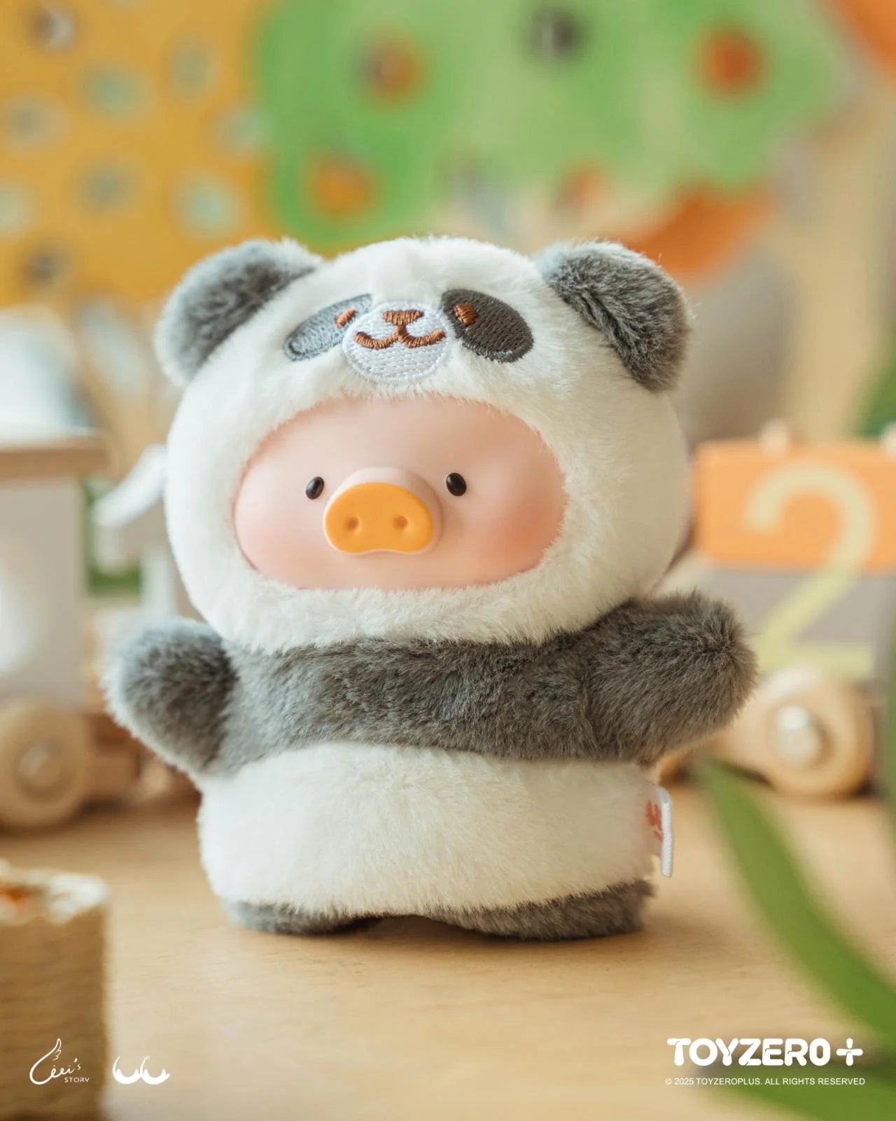 [PRE-ORDER] Lulu The Piggy-Animal Party Forest Theater Vinyl Finger Puppet Blind Box (Box of 6)