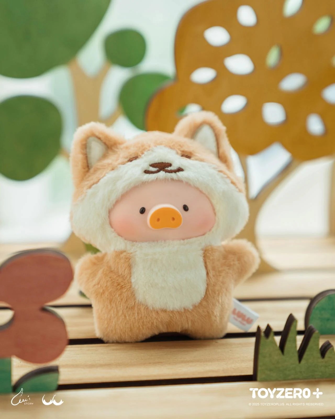 [PRE-ORDER] Lulu The Piggy-Animal Party Forest Theater Vinyl Finger Puppet Blind Box (Box of 6)