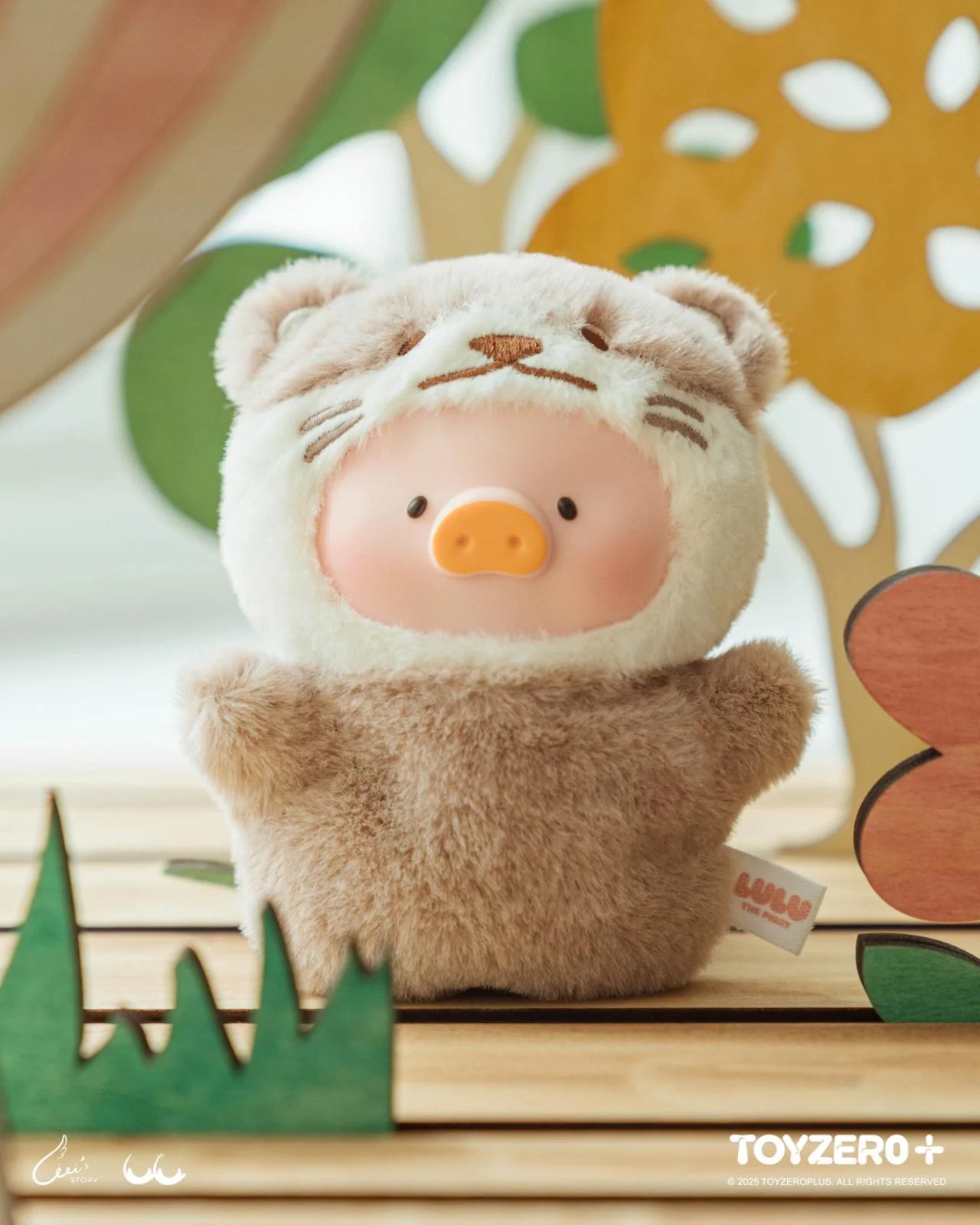 [PRE-ORDER] Lulu The Piggy-Animal Party Forest Theater Vinyl Finger Puppet Blind Box (Box of 6)