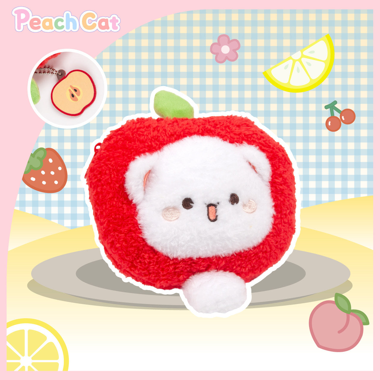 Mitao Cat Peachy Meow Fluffball Series Blind Box (Box of 6)