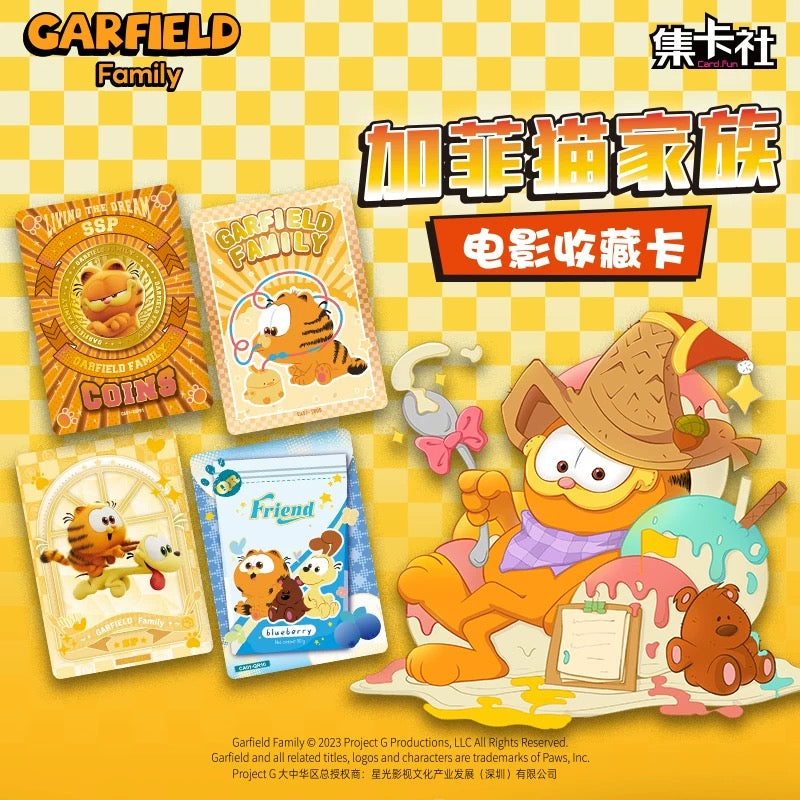Garfield Family Anime Collection Trading Card (Box of 10)