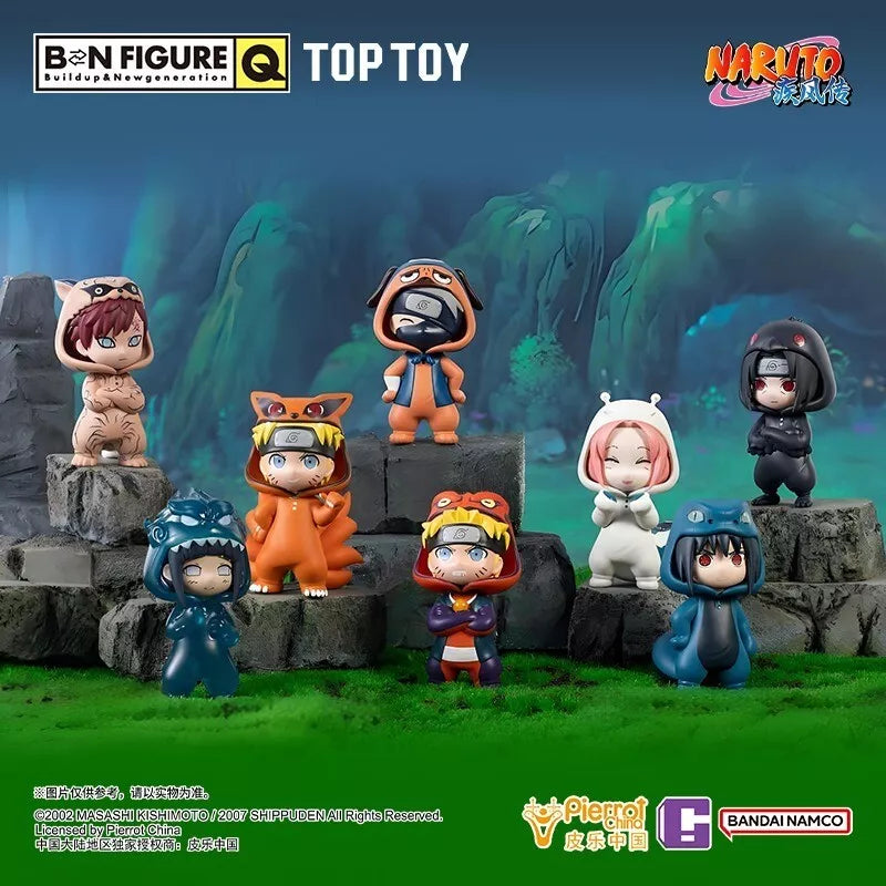 BN FIGURE Q Pajamas Series Naruto Shippuden Blind Box (Box of 8)