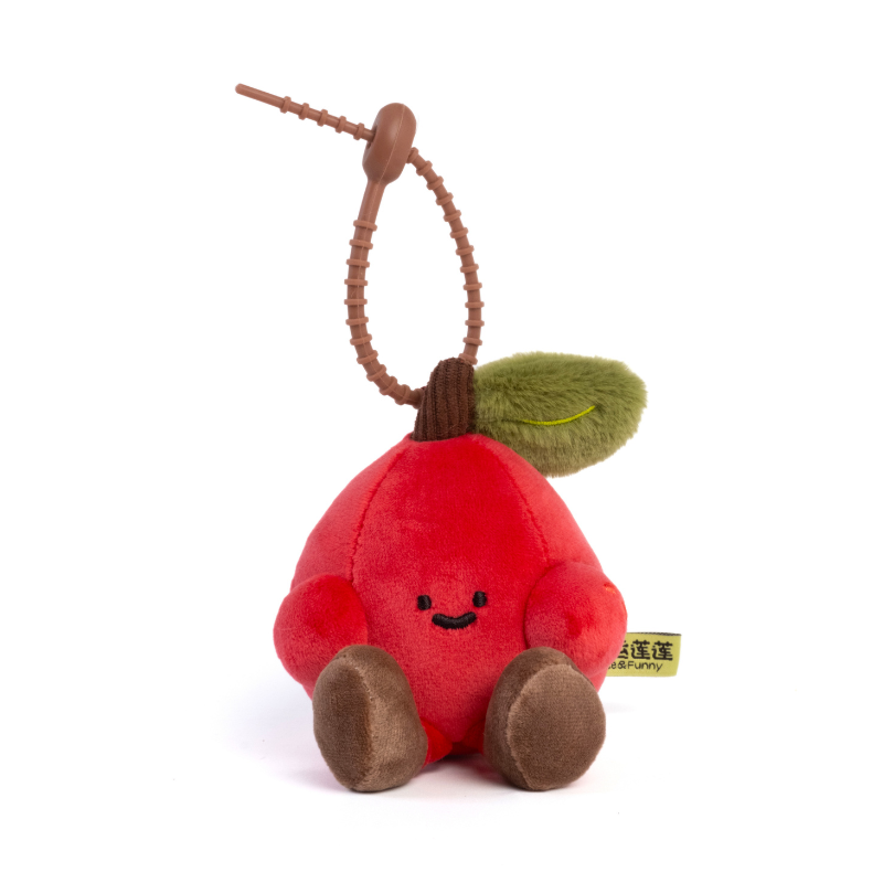 [PRE-ORDER] Lucky Orchard Series-Wax Apple Shaped Plush Pendant