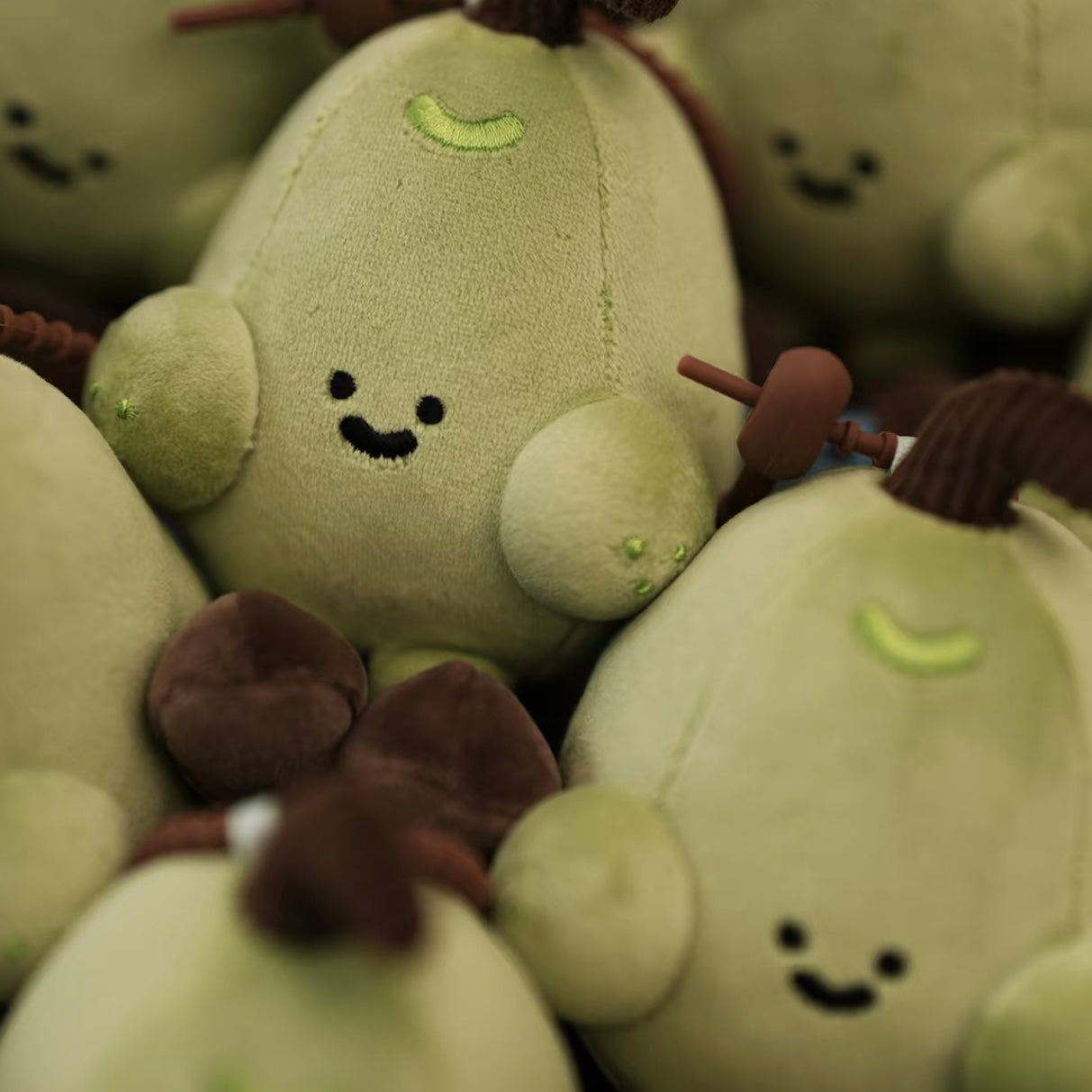 [PRE-ORDER] Lucky Orchard Series-Pear Shaped Plush Pendant