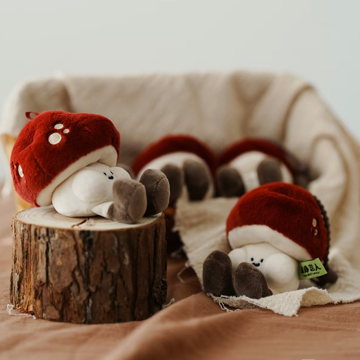 [PRE-ORDER] Bonanza Series-Mushroom Shaped Plush Pendant