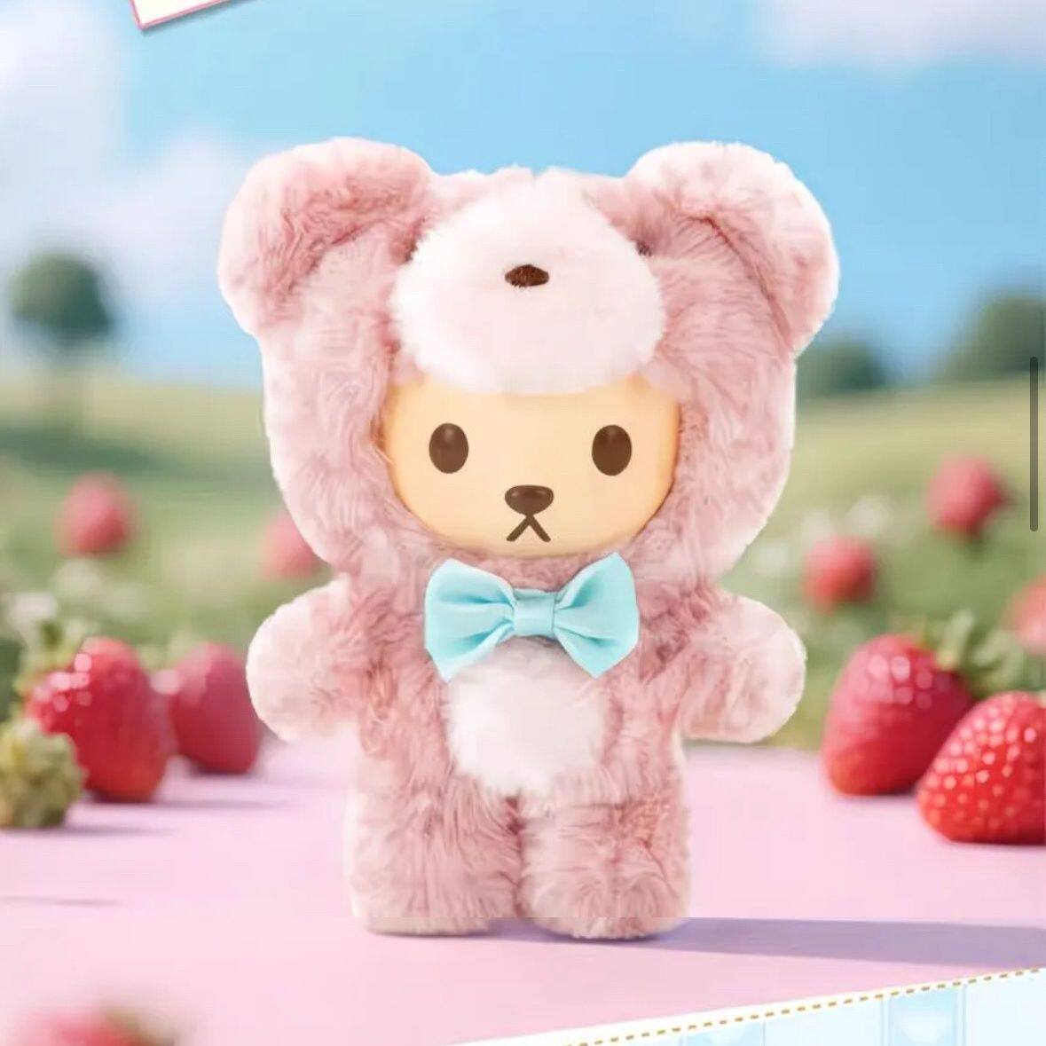 Teddy Bear Fluffy Mousse Vinyl Plush Blind Box (Box of 6)