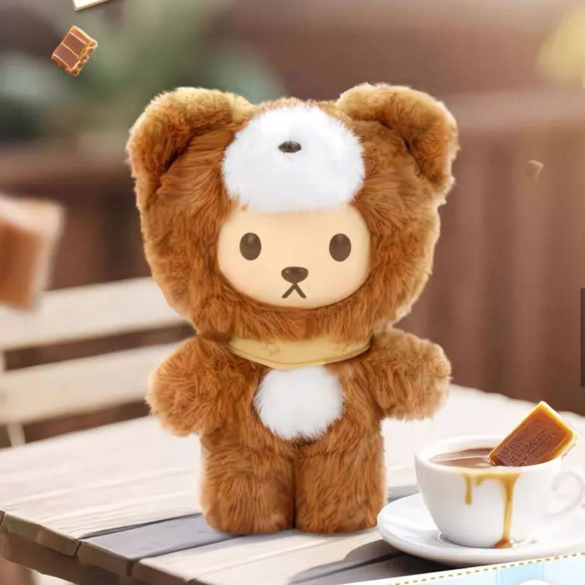 Teddy Bear Fluffy Mousse Vinyl Plush Blind Box (Box of 6)