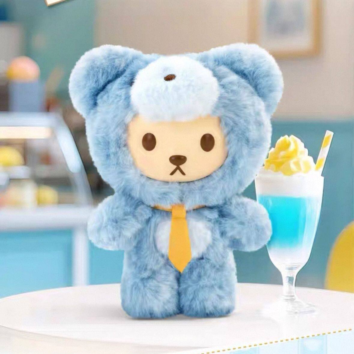Teddy Bear Fluffy Mousse Vinyl Plush Blind Box (Box of 6)