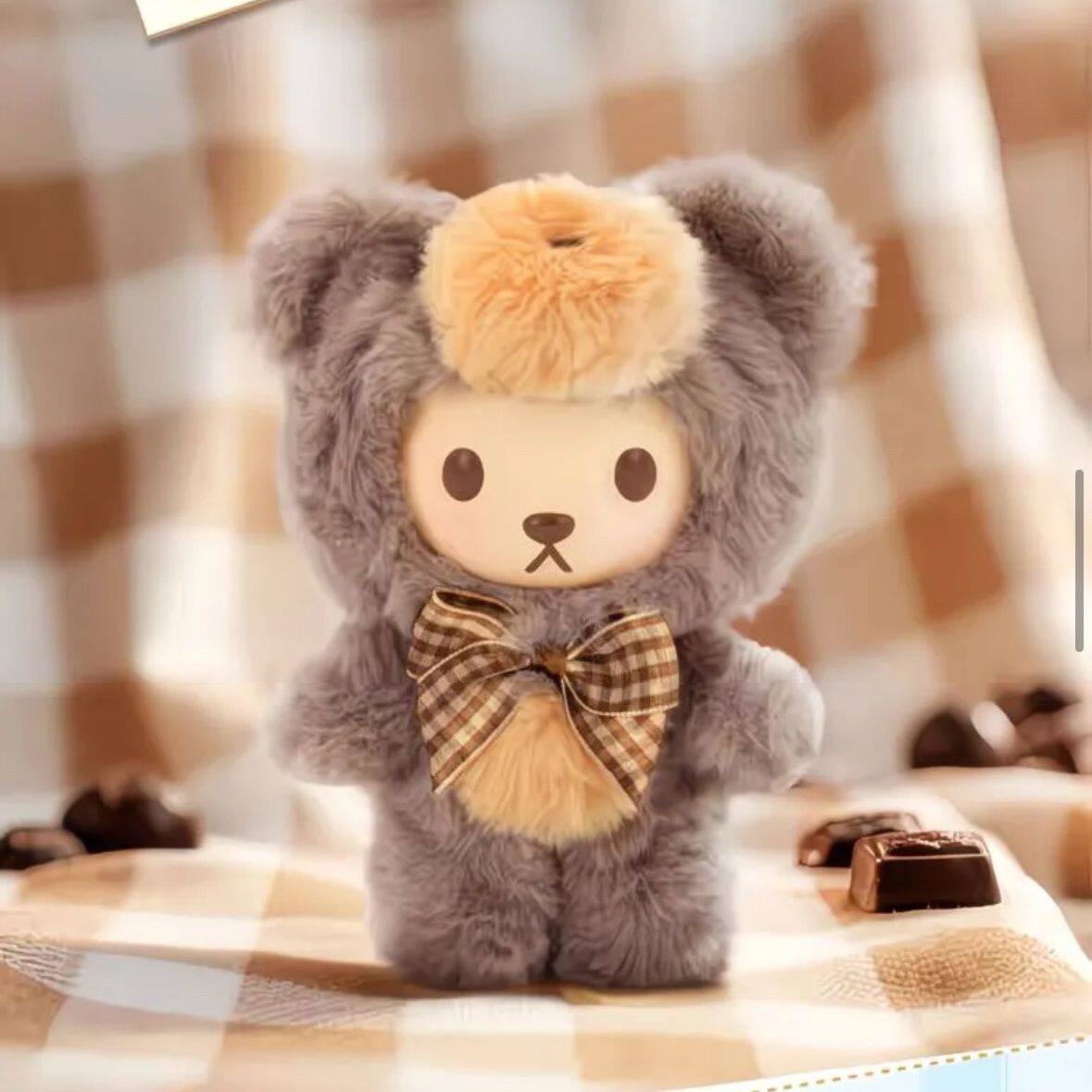Teddy Bear Fluffy Mousse Vinyl Plush Blind Box (Box of 6)