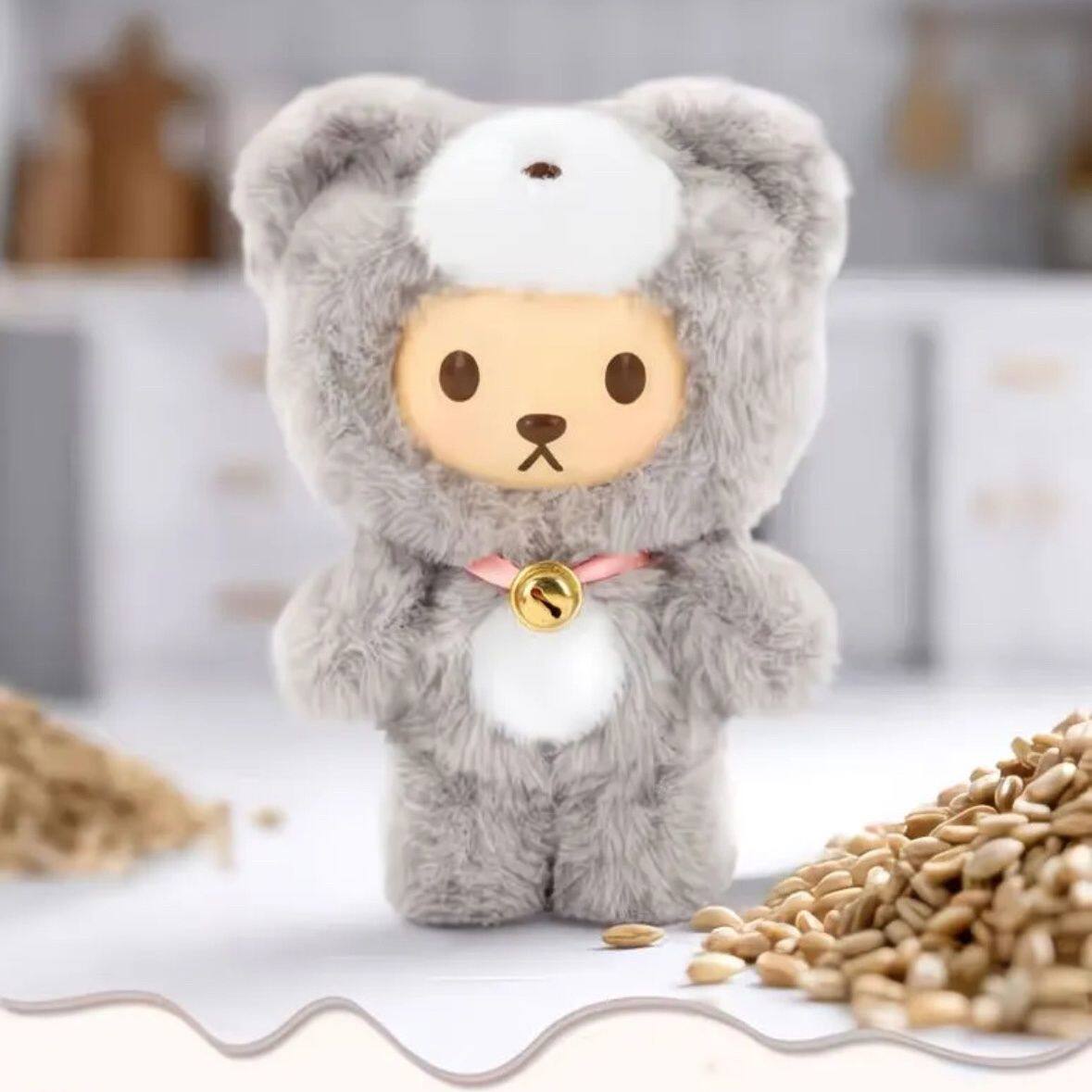 Teddy Bear Fluffy Mousse Vinyl Plush Blind Box (Box of 6)