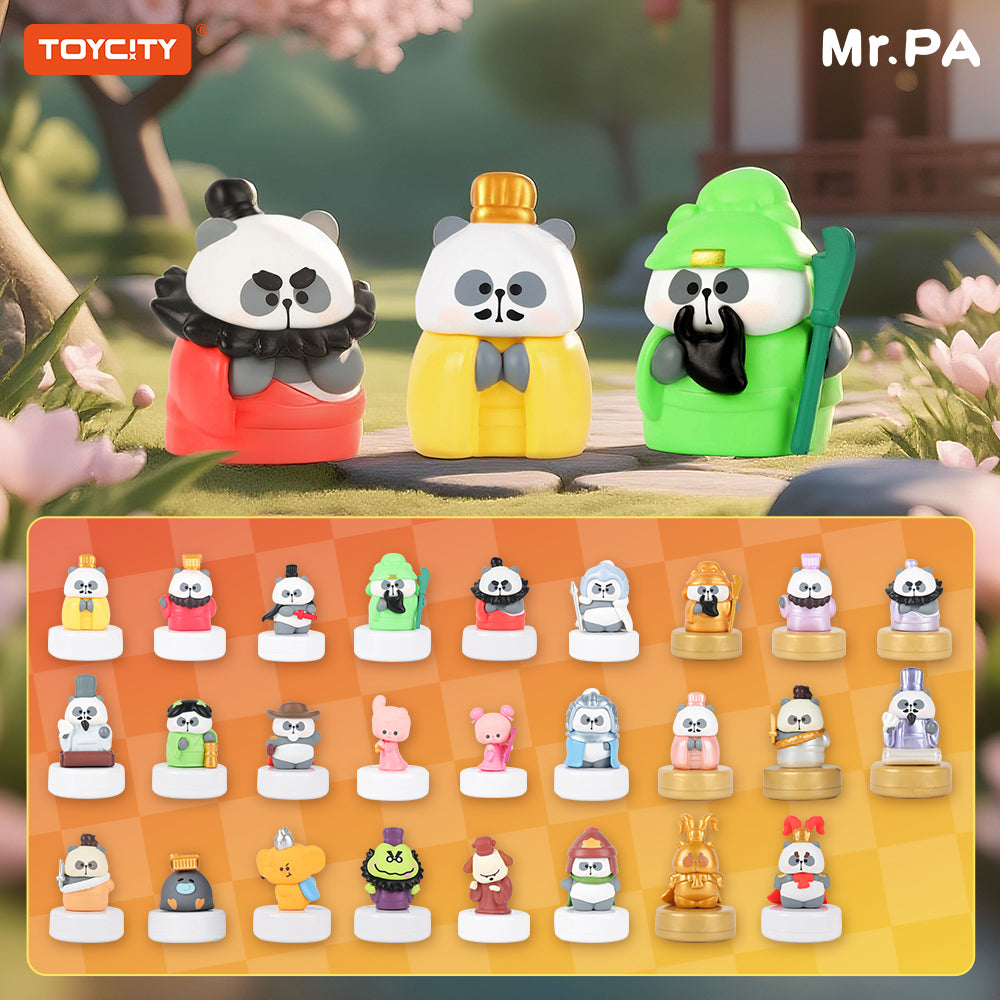Little Pa's Three Kingdoms Series Mini Bean Blind Bag (Box of 24)