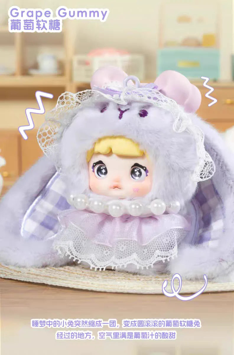 Nommi-Mibao Sweet Bunny Series Plush Blind Box (Box of 8)