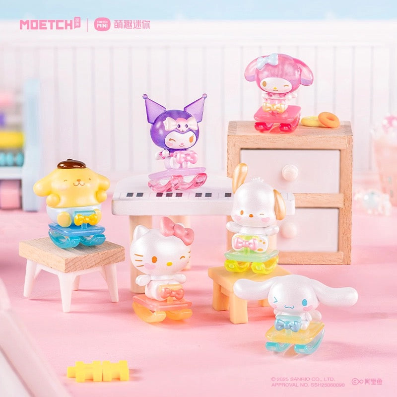 Sanrio Characters Childlike Swing Series Moetch Bean (Box of 18)