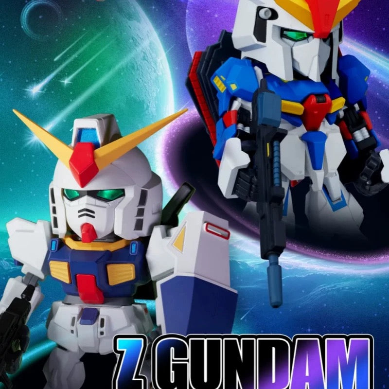 QMSV Mini Z Gundam & Gundam Mk-II Series Blind Box (Box of 8)