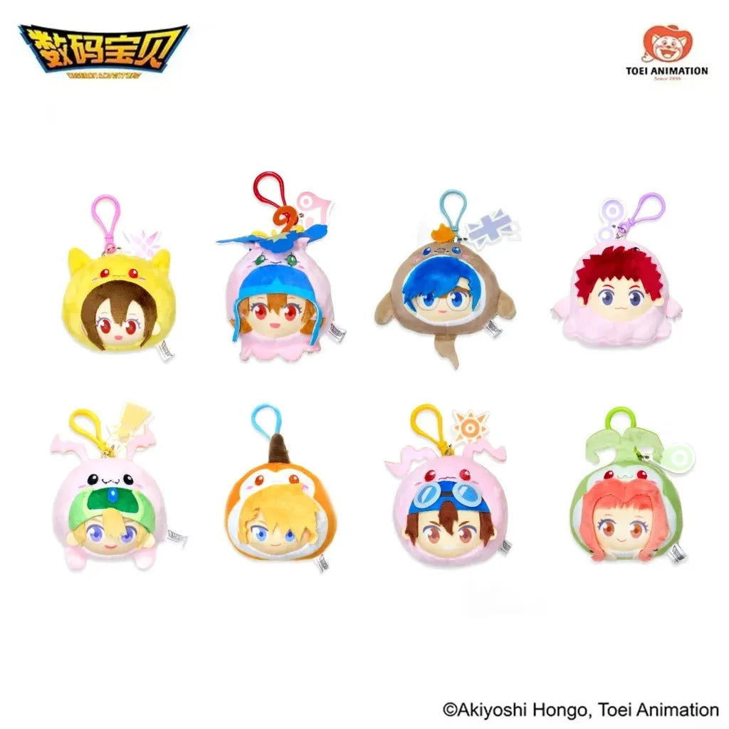Digimon Dango Plush Keychain (Box of 8)