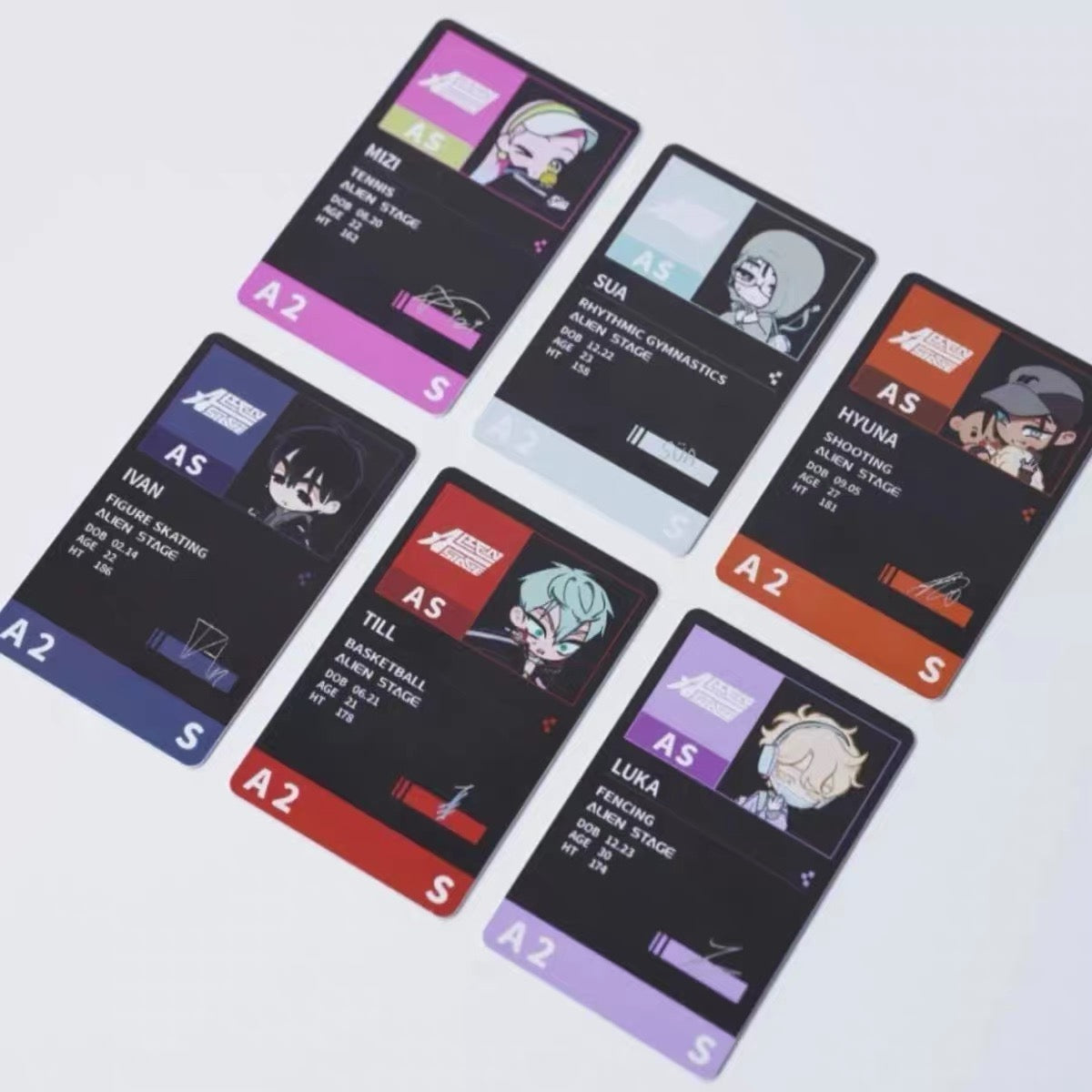 Alien Stage Love Series ID Card Blind Box (Box of 6)