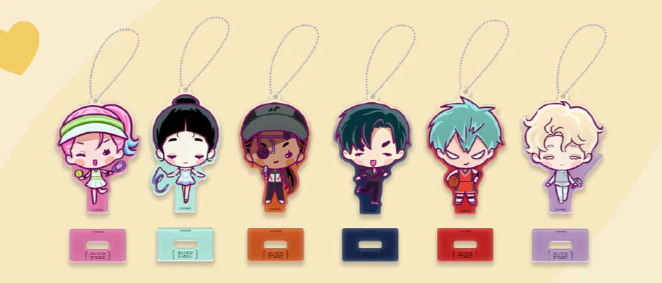 Alien Stage Sport Series Acrylic Stand Keychain Blind Box (Box of 6)