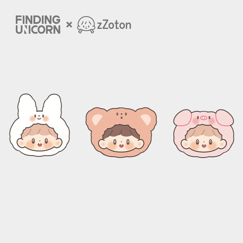 Zzoton Forest Concert Series Vinyl Plush Headphone Bag Blind Box (Box of 6)