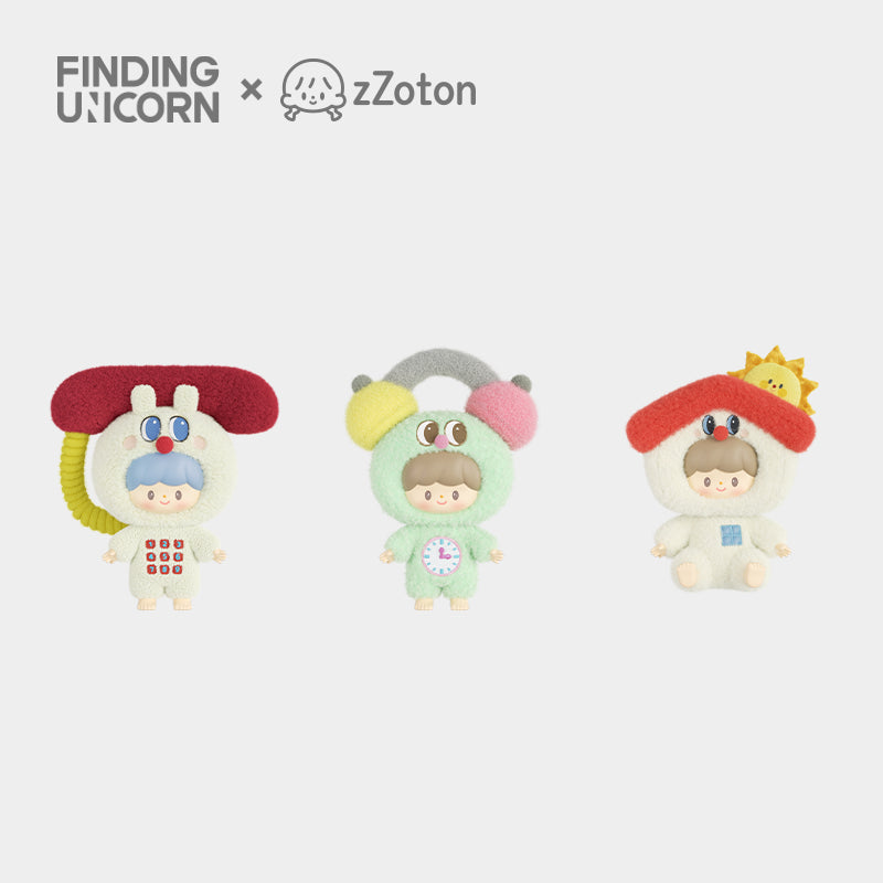 zZoton Happy Childhood Series Plush Blind Box (Box of 6)