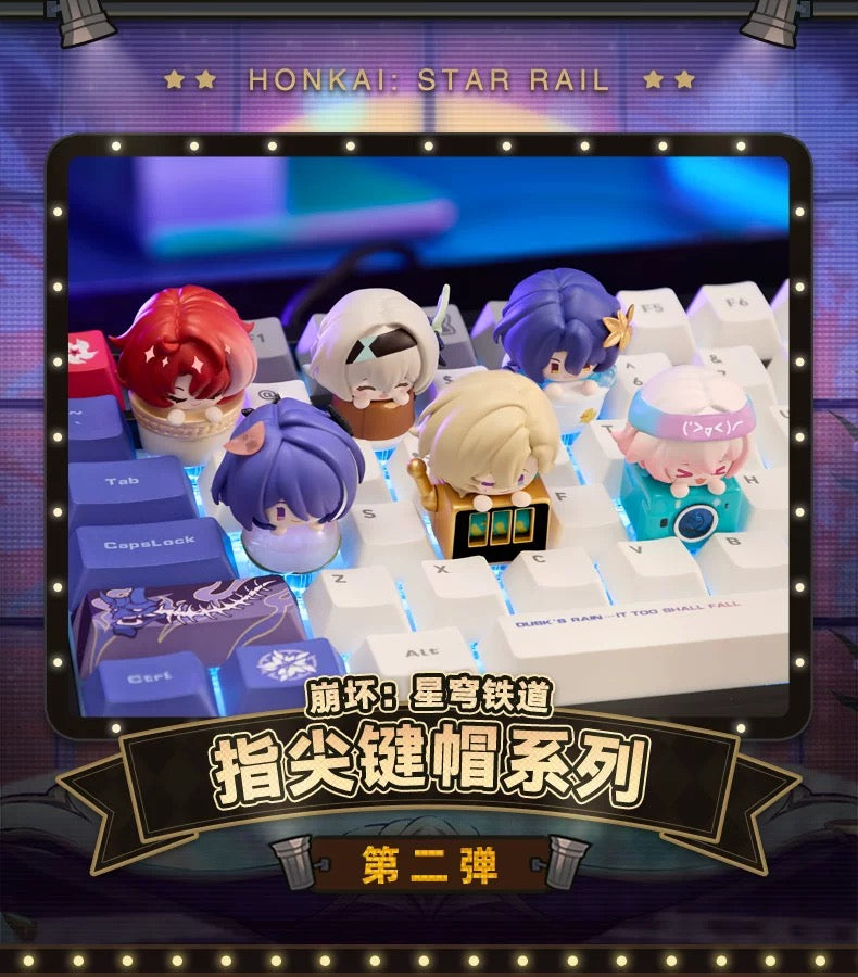 HONKAI: STAR RAIL Fingertip Keycap Blind Box Vol.2 (Box of 6)