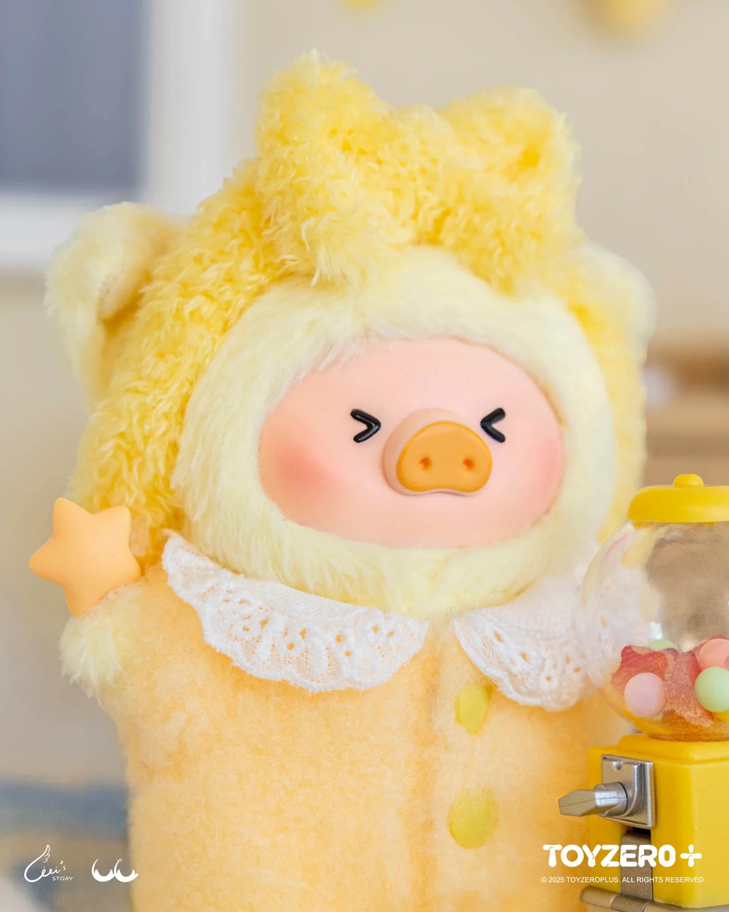 Lulu The Piggy-Lulu's Dreaming Wonderland Series Vinyl Plush Keychain Blind Box (Box of 6)