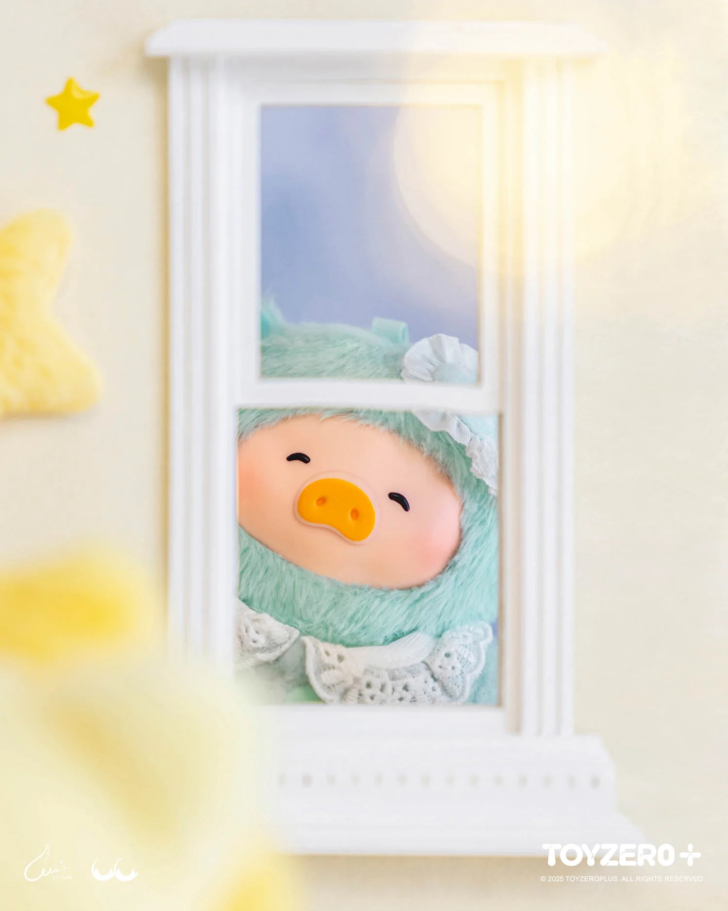 Lulu The Piggy-Lulu's Dreaming Wonderland Series Vinyl Plush Keychain Blind Box (Box of 6)