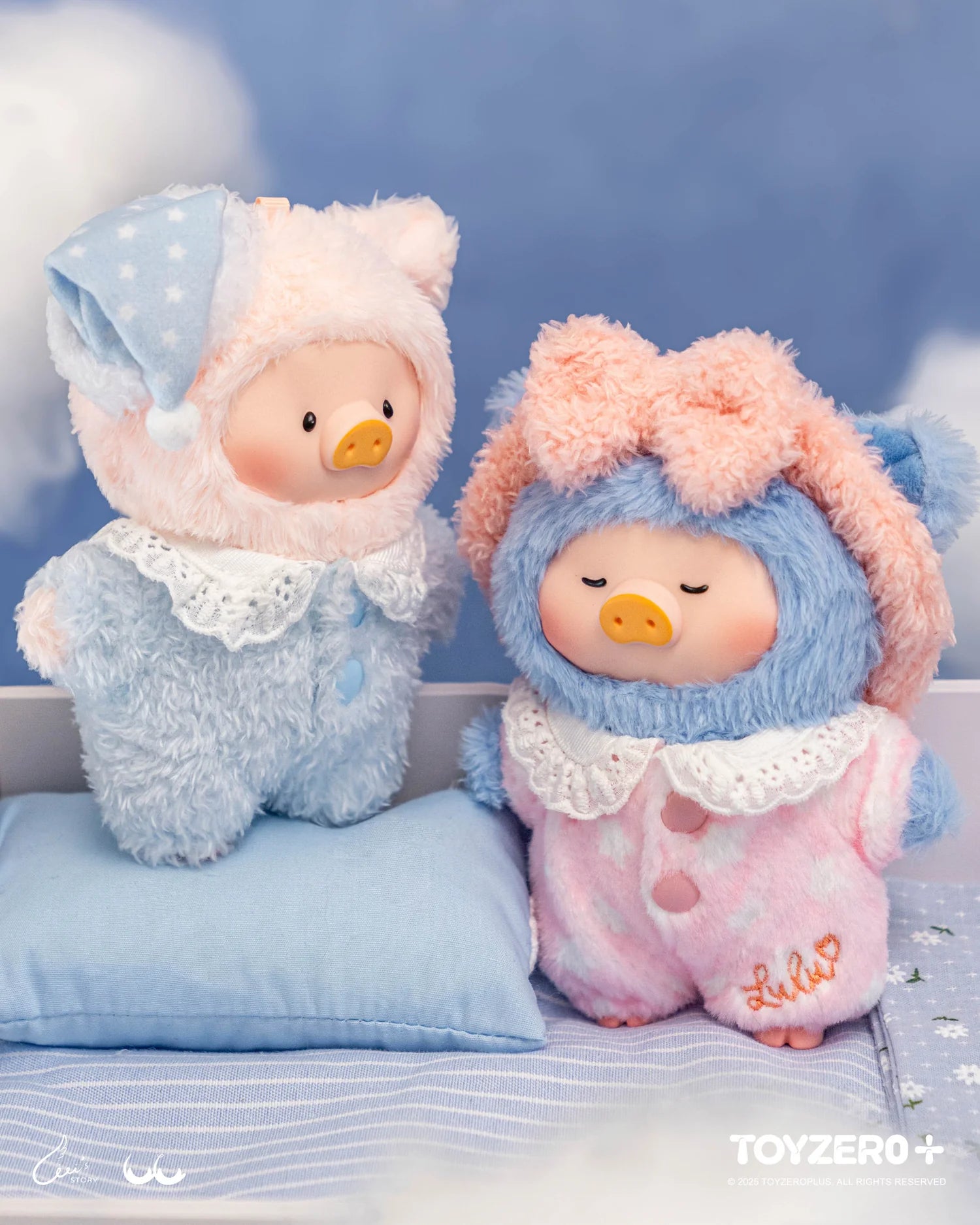 Lulu The Piggy-Lulu's Dreaming Wonderland Series Vinyl Plush Keychain Blind Box (Box of 6)