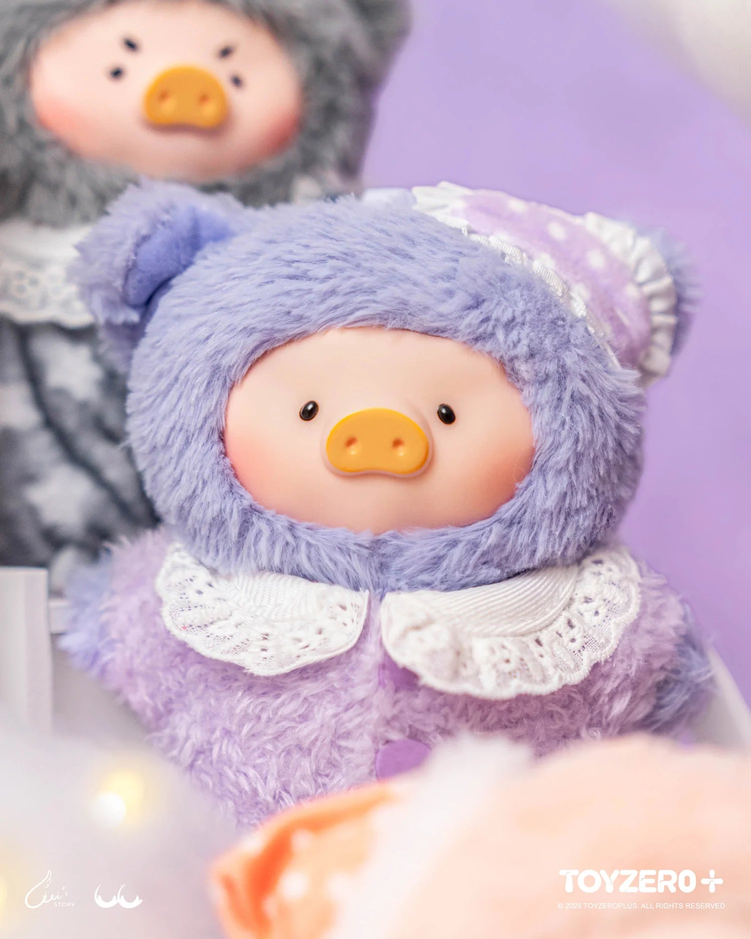 Lulu The Piggy-Lulu's Dreaming Wonderland Series Vinyl Plush Keychain Blind Box (Box of 6)