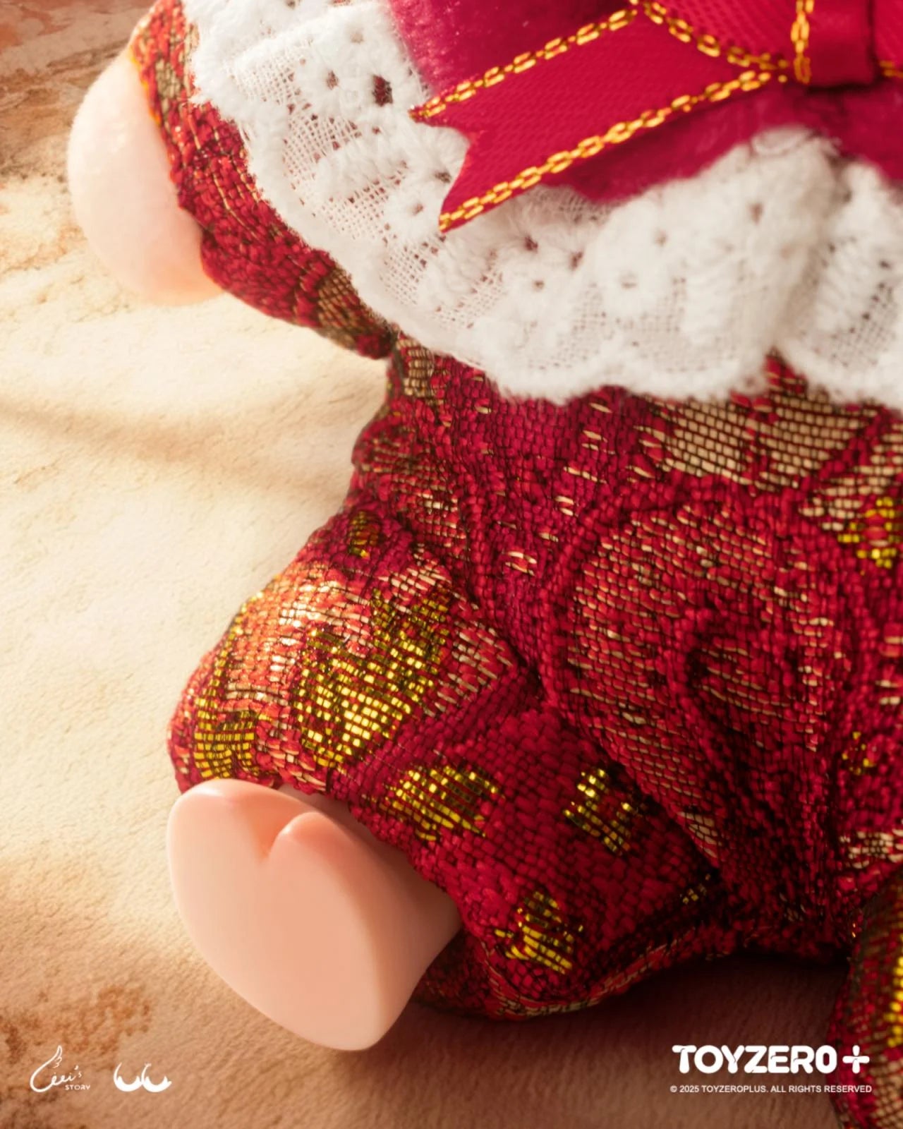 Lulu The Piggy- Triangel PVC Plush Keychain Blind Box (Box of 4)