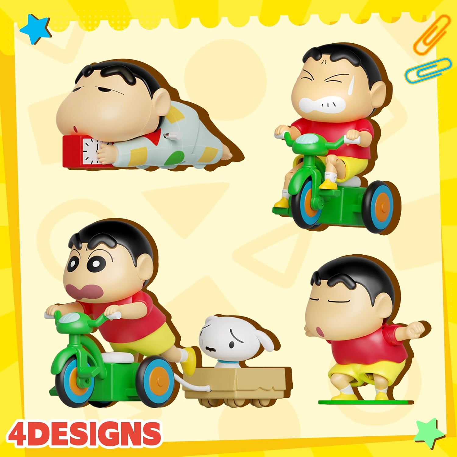 Crayon Shin Chan - Dynamic New Life (Box of 4)