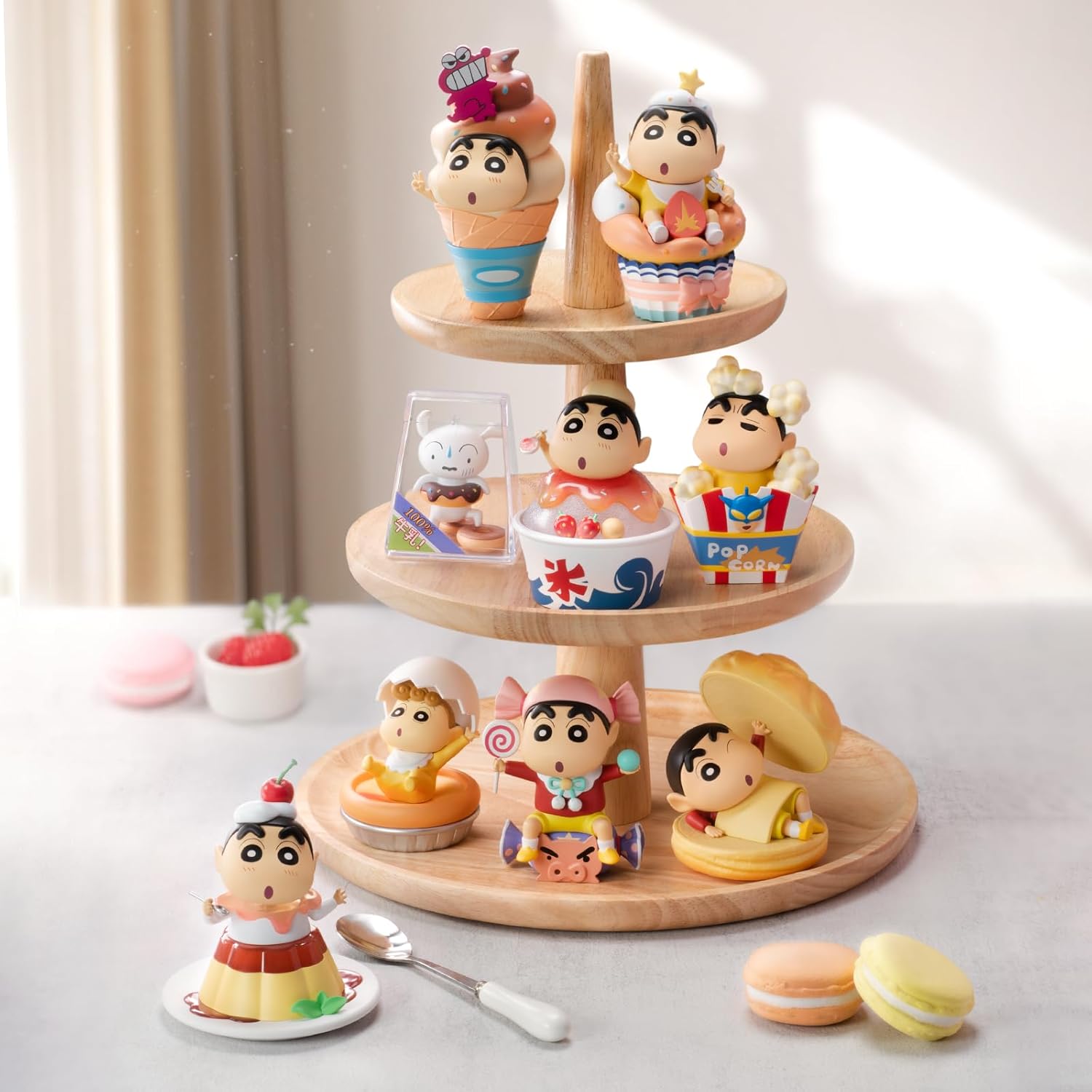 Crayon Shin Chan Dessert Time Series Blind Box (Box of 8)